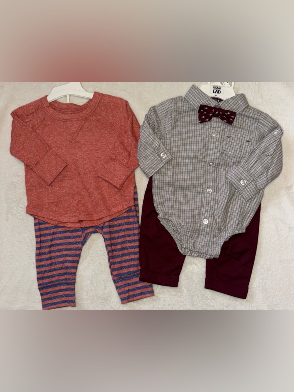 🆕 Pair of PJs & Dress Up Outfit- Boy (3-6 Mo)